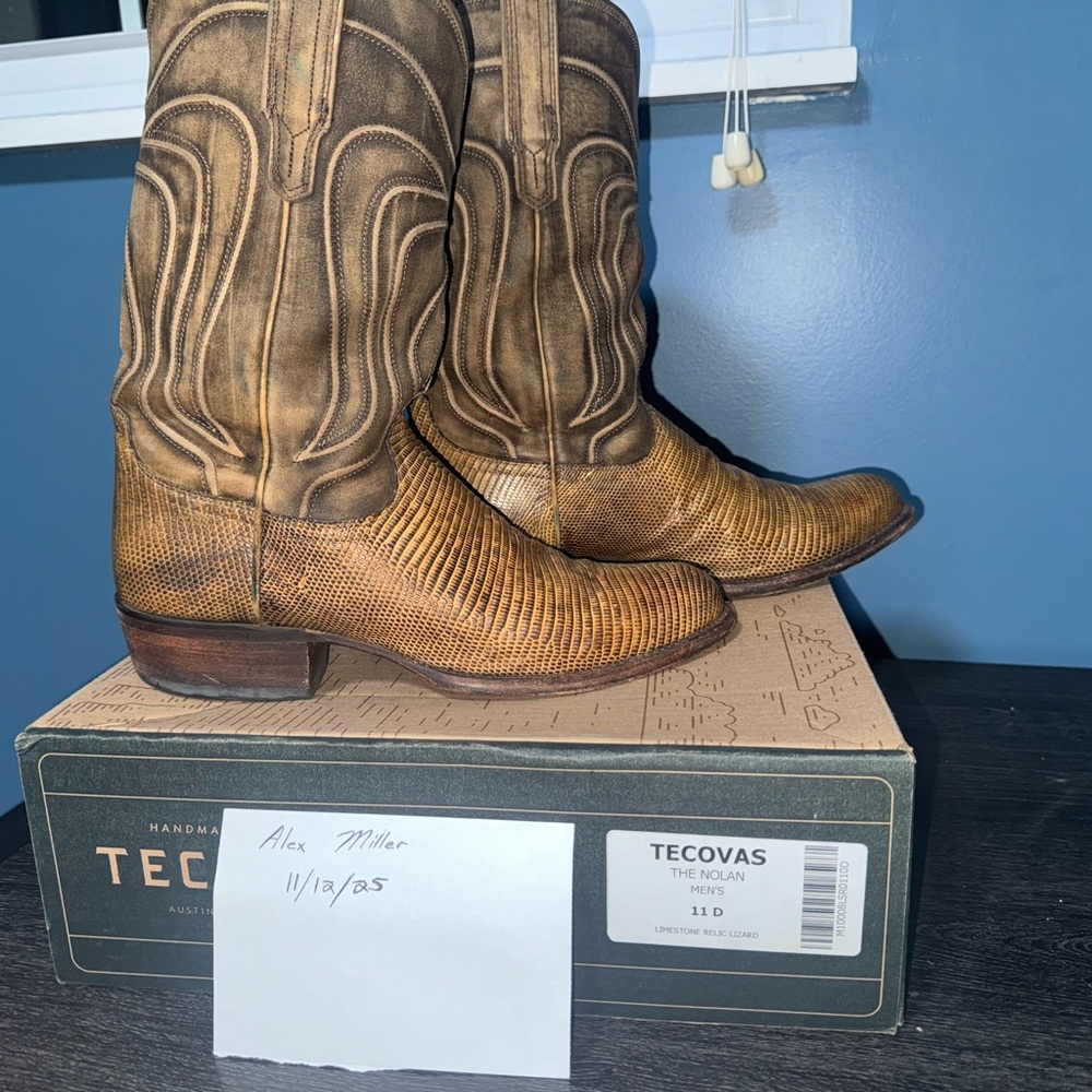 Tecovas Men's Tan Western Boots